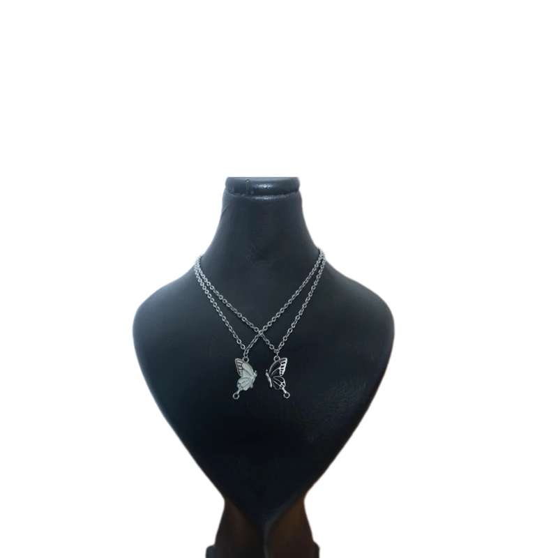 گردنبند دست ساز زنانه مدل پروانه