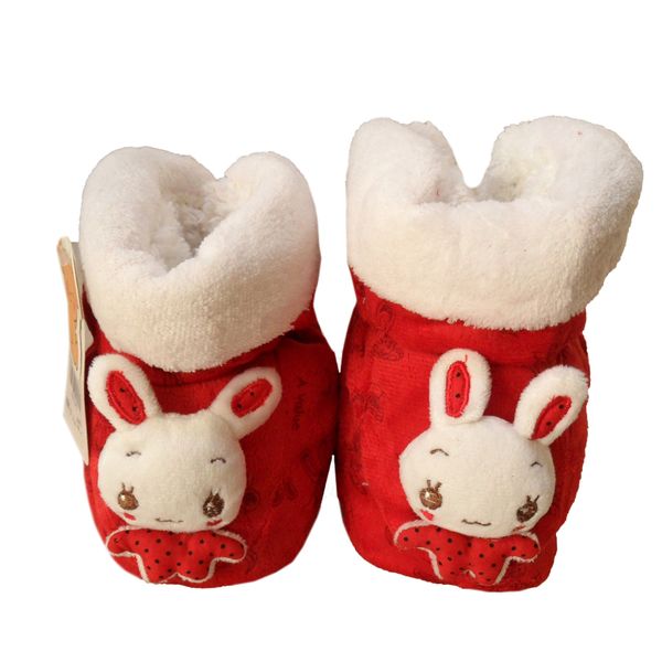 پاپوش نوزادی مدل rb رنگ قرمز