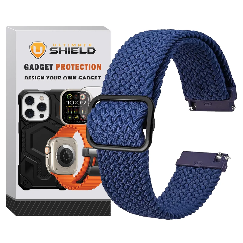 بند آلتیمیت شیلد مدل Braided UL TW مناسب برای ساعت هوشمند هاینو تکو RW-47