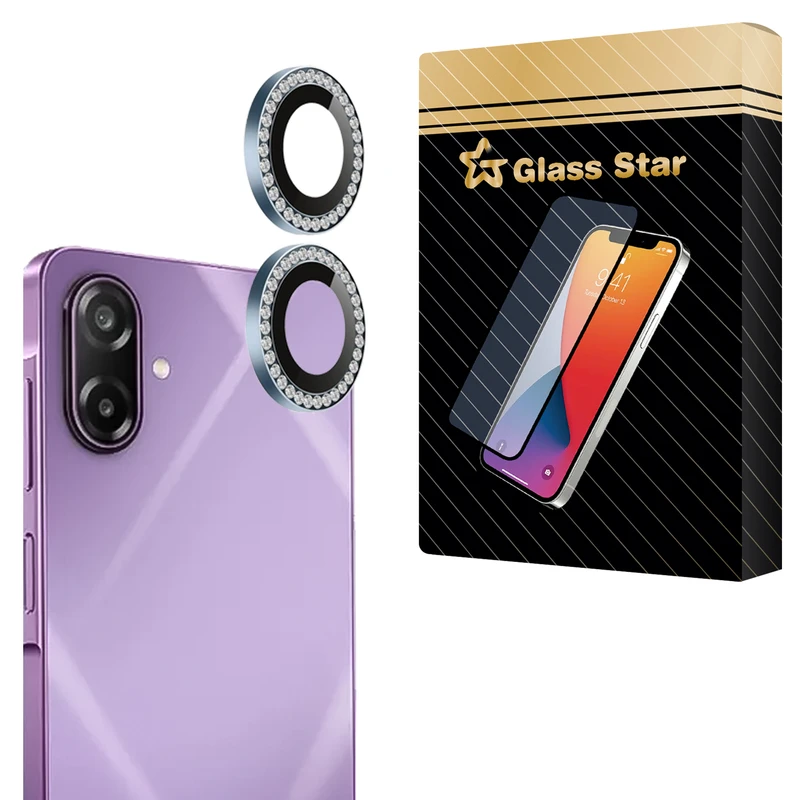 محافظ لنز دوربین شیشه‌ای گلس استار مدل NRIG20 مناسب برای گوشی موبایل سامسونگ Galaxy M17e