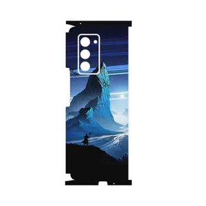 MAHOOT Blue Mountains Digital Art-FullSkin Cover Sticker for Samsung Galaxy Z FOLD 2