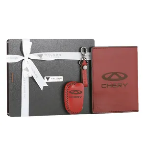 ست هدیه چرم یلسان مدل CHERY X22 کد SET-300-56-GS