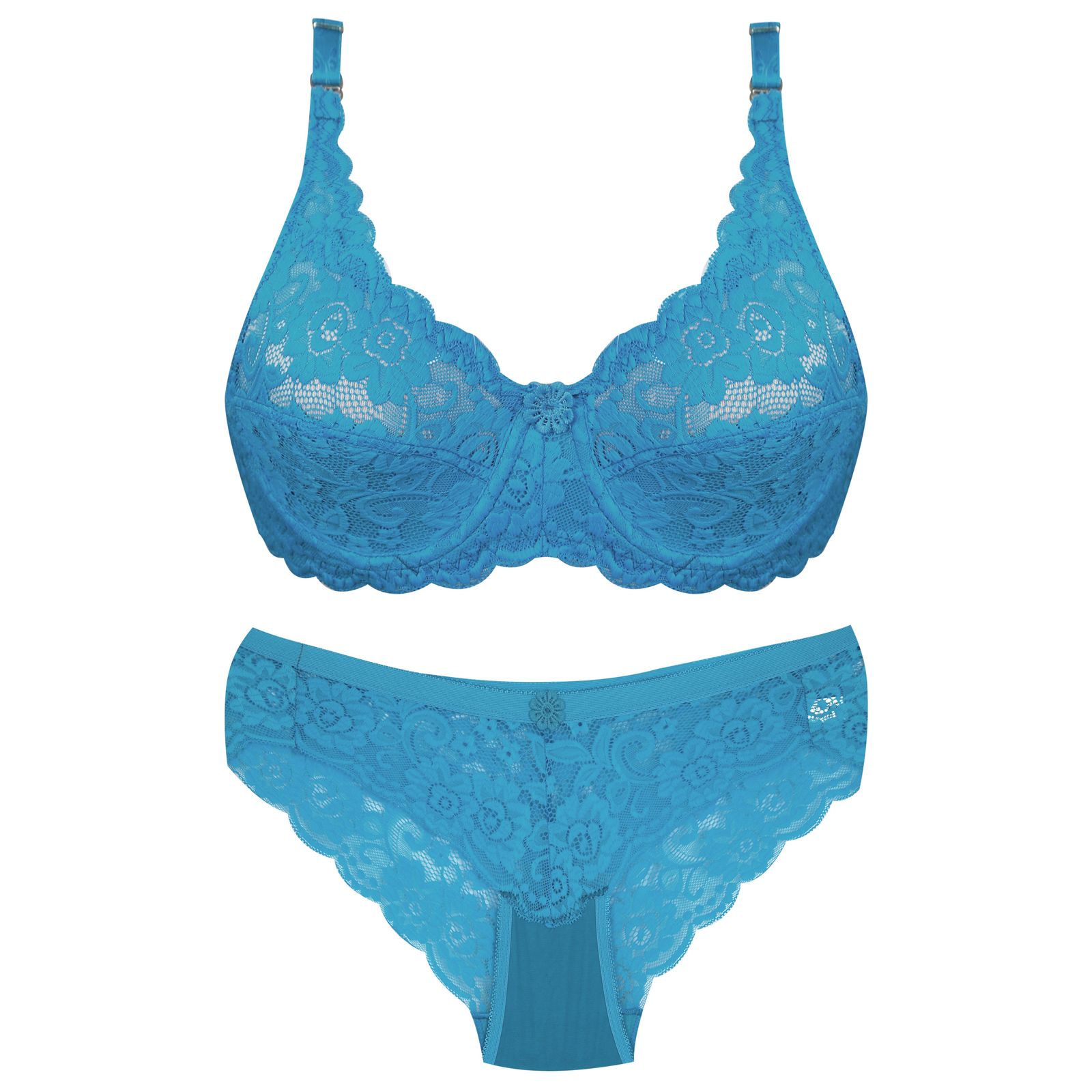 ست شورت و سوتین زنانه پانیذ کد 9015-LB -  - 1