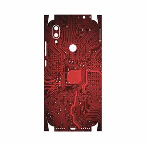 MAHOOT Red Printed Circuit Board-FullSkin Cover Sticker for Xiaomi Redmi 7