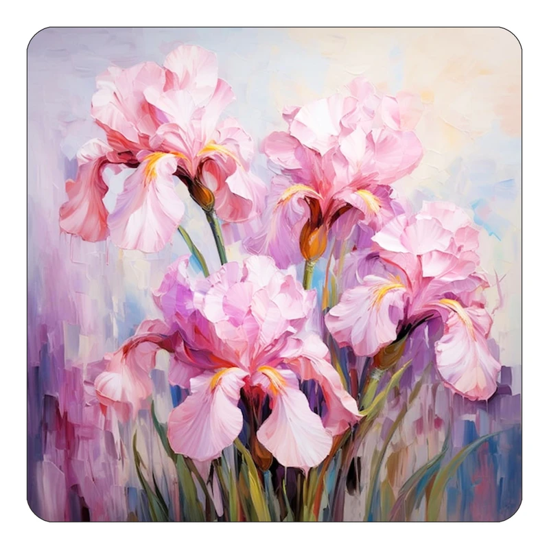 مگنت کاکتی طرح نقاشی رنگ روغن مدل mp71029