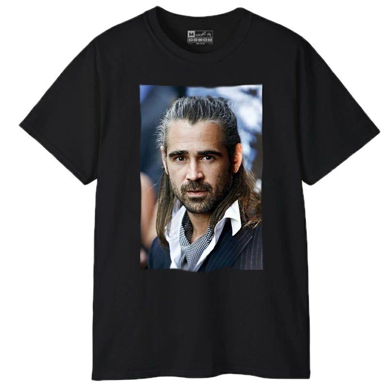 تی شرت آستین کوتاه مردانه پاد آفرین مدل کالین فارل کد PT170