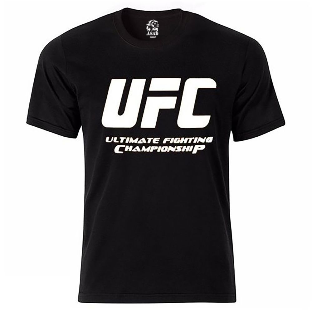 تی شرت آستین کوتاه زنانه اسد مدل UFC -  - 1
