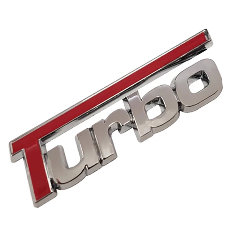 آرم صندوق عقب و بغل گلگیر خودرو بیلگین طرح توربو مدل Turbo0 