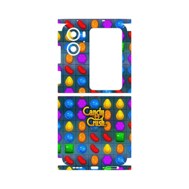 برچسب پوششی ماهوت مدل Candy Crush Game Series-FullSkin مناسب برای گوشی موبایل اپو Find N2 Flip