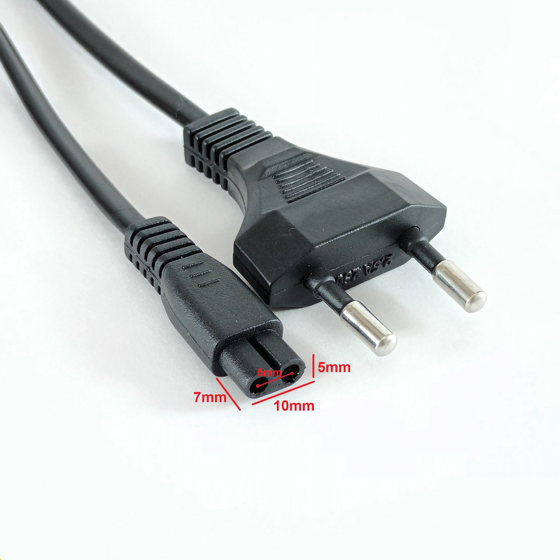 سیم رابط مدل 2 پین چاکدار ماشین اصلاح کد Shocker