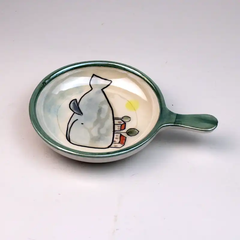 ظرف سرامیکی مدل خرما خوری لاستر