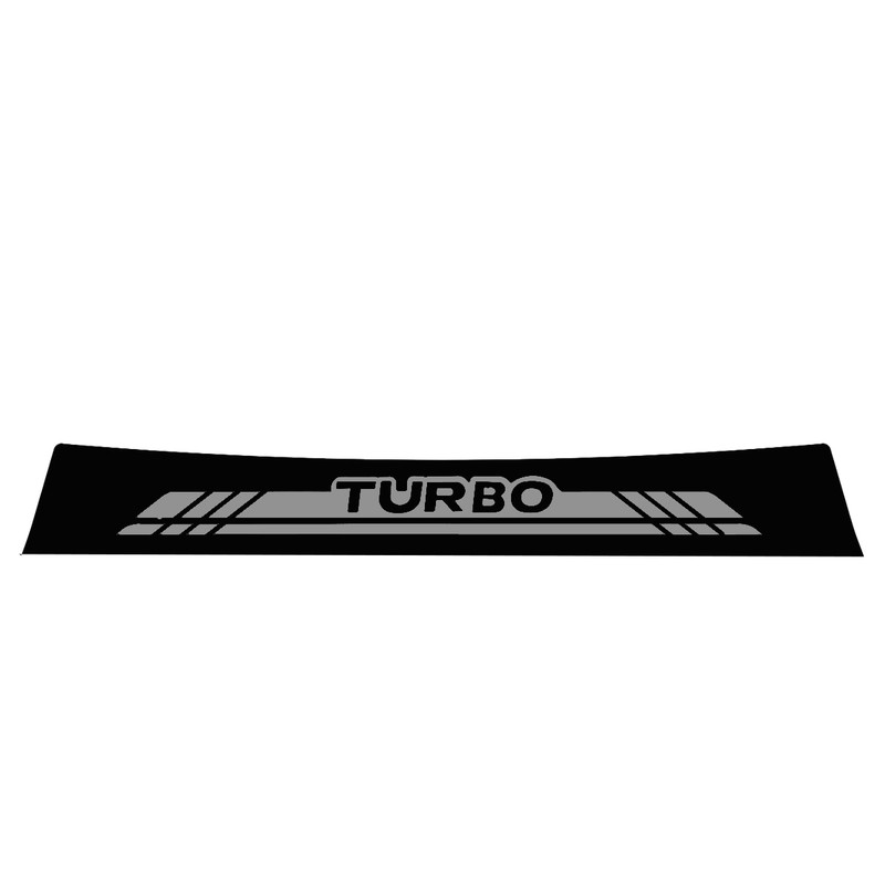 برچسب آفتابگیر شیشه جلو مدل TURBO SHIELD مناسب برای پژو 405