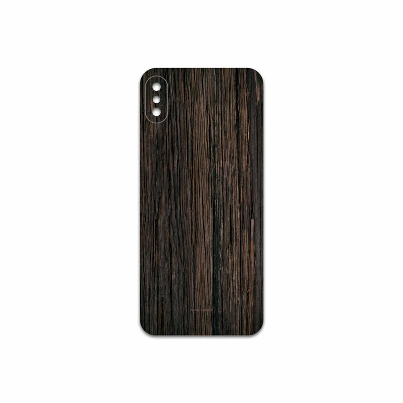 برچسب پوششی ماهوت مدل Burned Wood مناسب برای گوشی موبایل اپل iPhone X