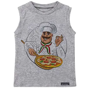 تاپ پسرانه 27 مدل Pizza Chef کد MH256