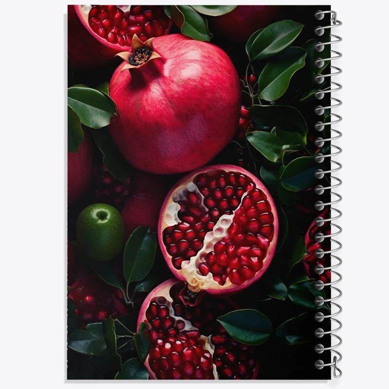 دفتر لیست خرید 50 برگ خندالو طرح انار کد F718