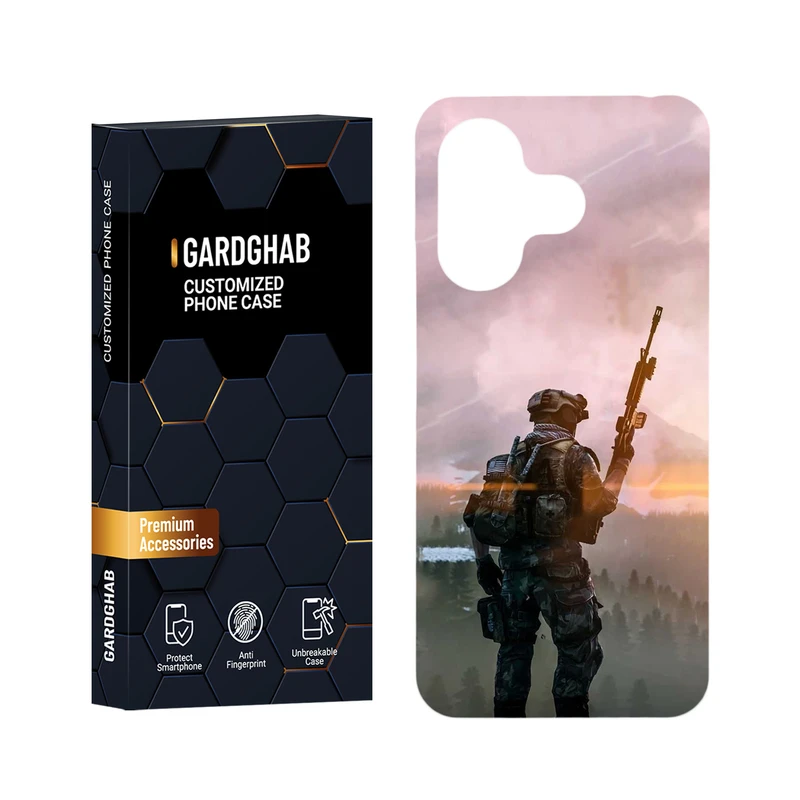 کاور گارد قاب مدل پسرانه مناسب برای گوشی موبایل شیائومی Redmi 13