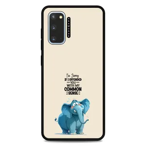 AKAM AMC-WSGS20-ANIMALS QOUTES-9 Cover For Samsung Galaxy S20
