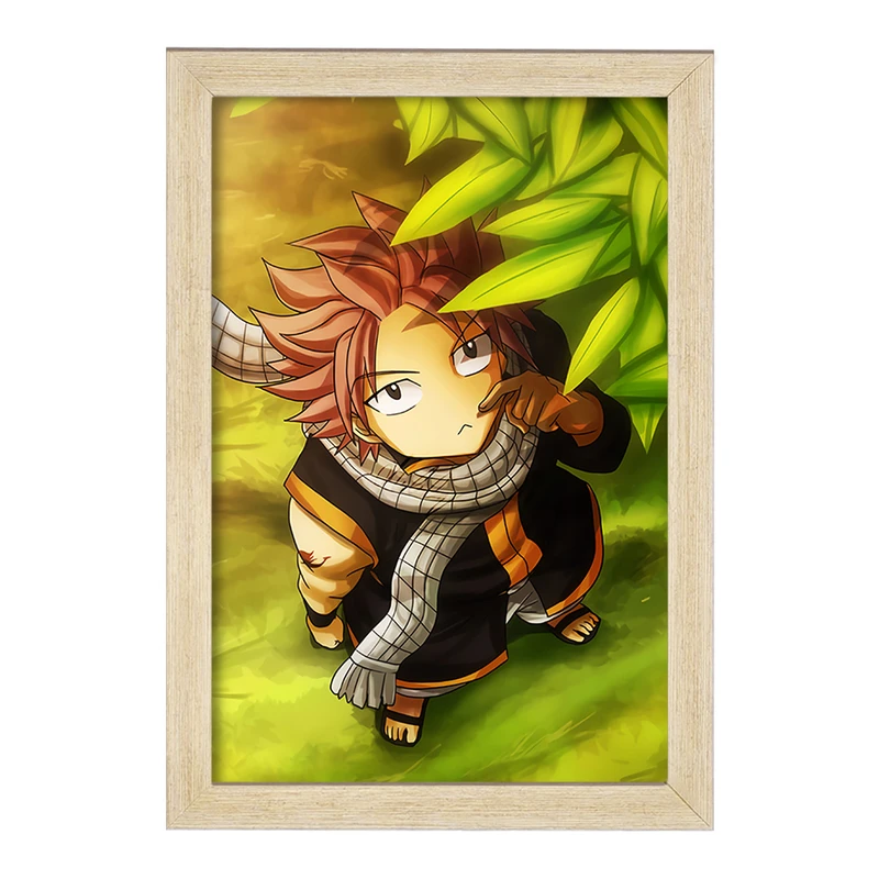 تابلو خندالو مدل ناتسو انیمه فری تیل Fairy Tail  کد 16474