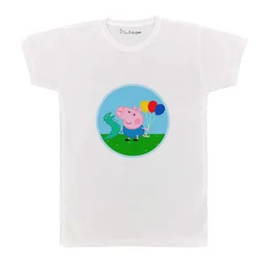 تی شرت بچگانه پرمانه طرح پپا پیگ کد pmt.4728