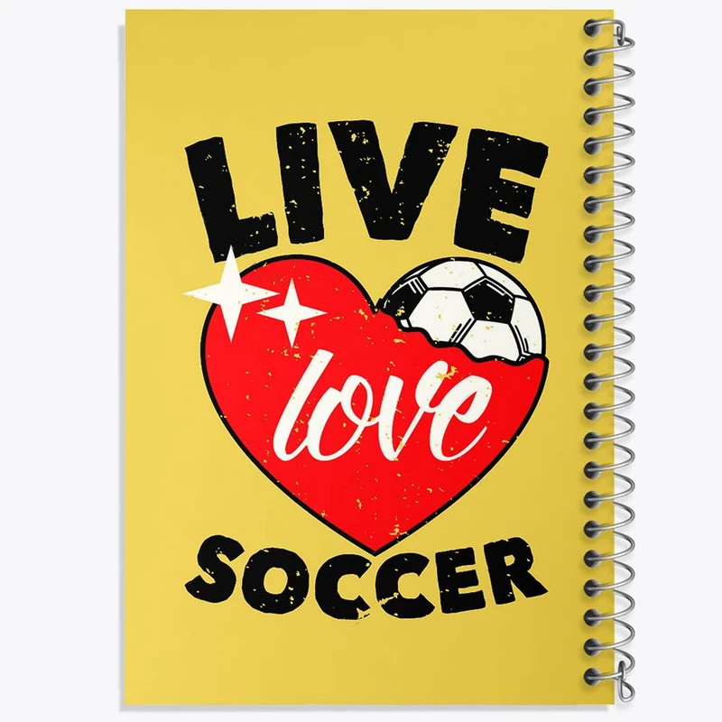 دفتر مشق 50 برگ خندالو مدل فوتبال Football کد 25943