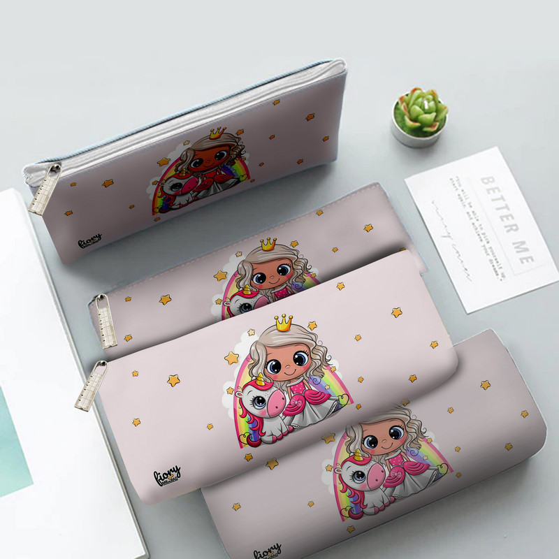 جامدادی مستر راد مدل پرنسس و اسب تک شاخ کد fiory 1972