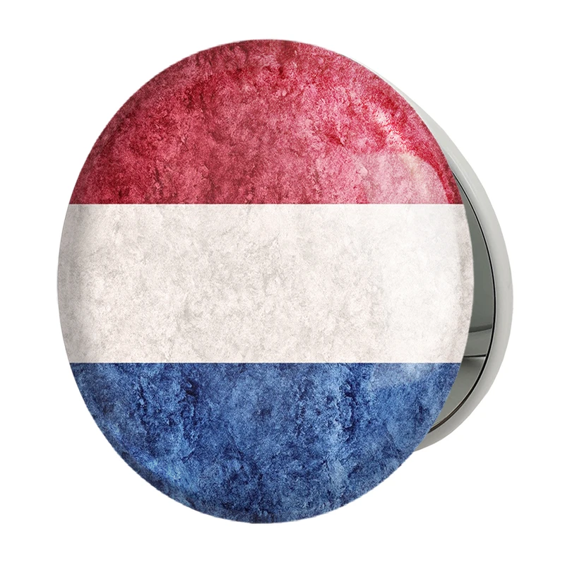 آینه جیبی خندالو طرح پرچم هلند مدل تاشو کد 20472 