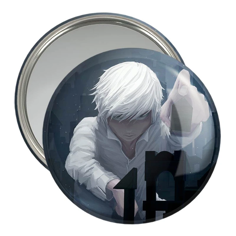 آینه جیبی خندالو مدل نیئر انیمه دفترچه مرگ Death Note  کد 11290