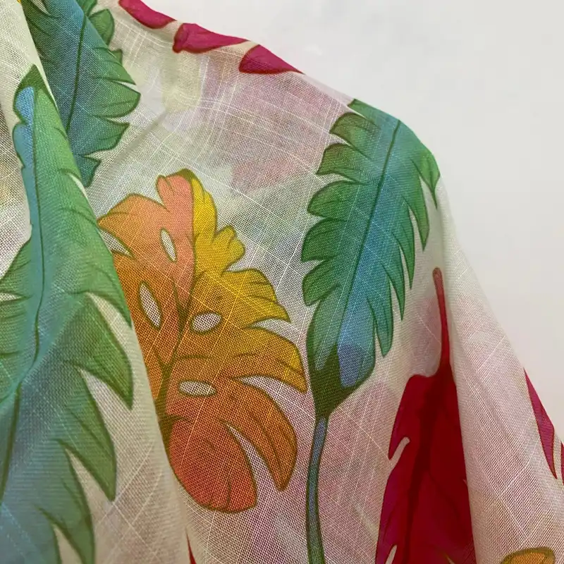 شال زنانه مدل نخی لینن هاوایی کد 8809