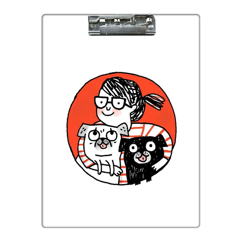 تخته شاسی طرح سلفی من و سگهام کد 1285637 سایز A4