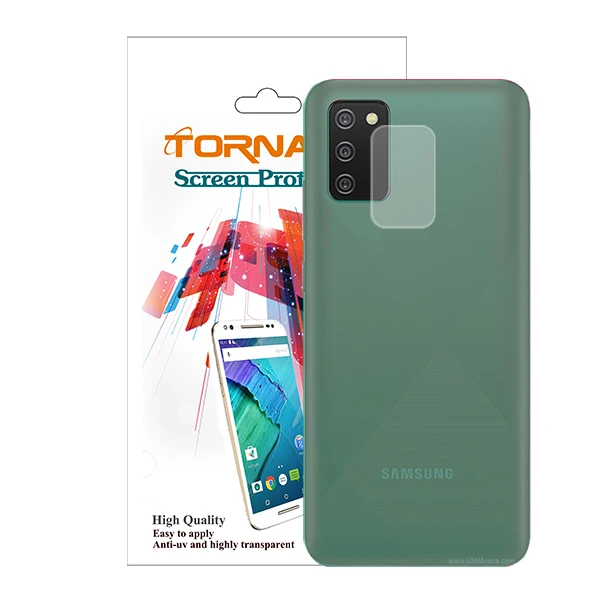 محافظ لنز دوربین مدل پرچسب TPU مناسب برای موبایل سامسونگ Galaxy A02s بسته 40 عددی