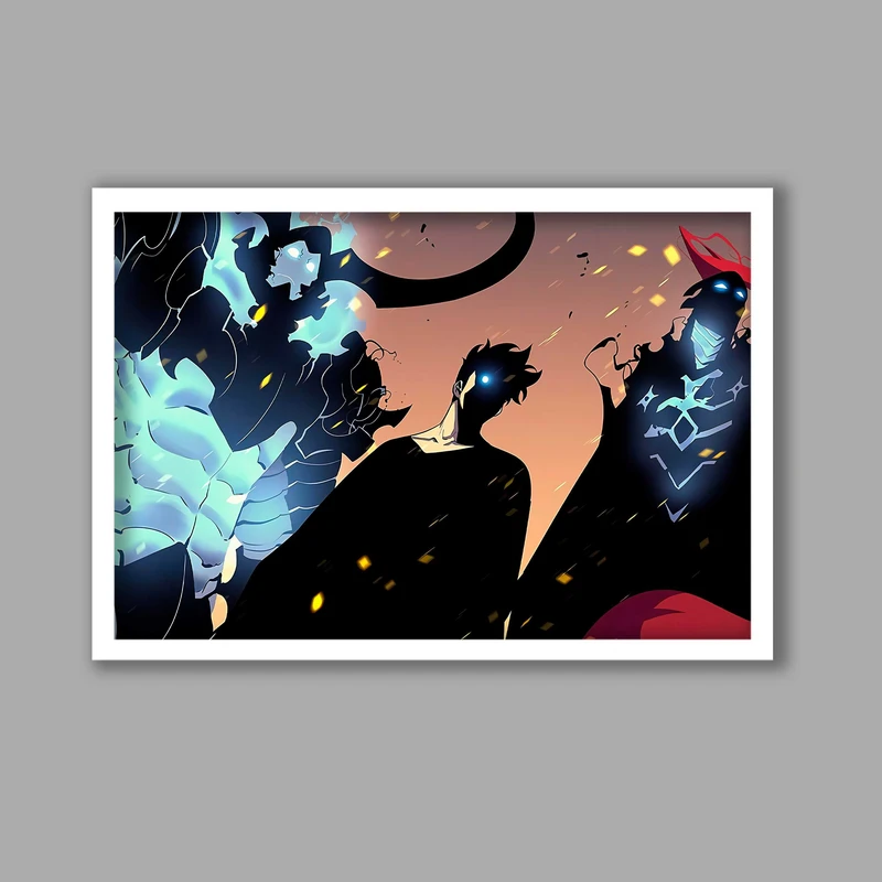 تابلو لیلیان مدل انیمه تک رو Solo Leveling کد LA-G11546