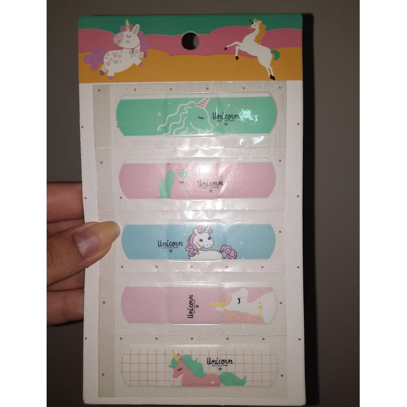 چسب زخم طرح یونیکورن کد S-2 بسته 5 عددی