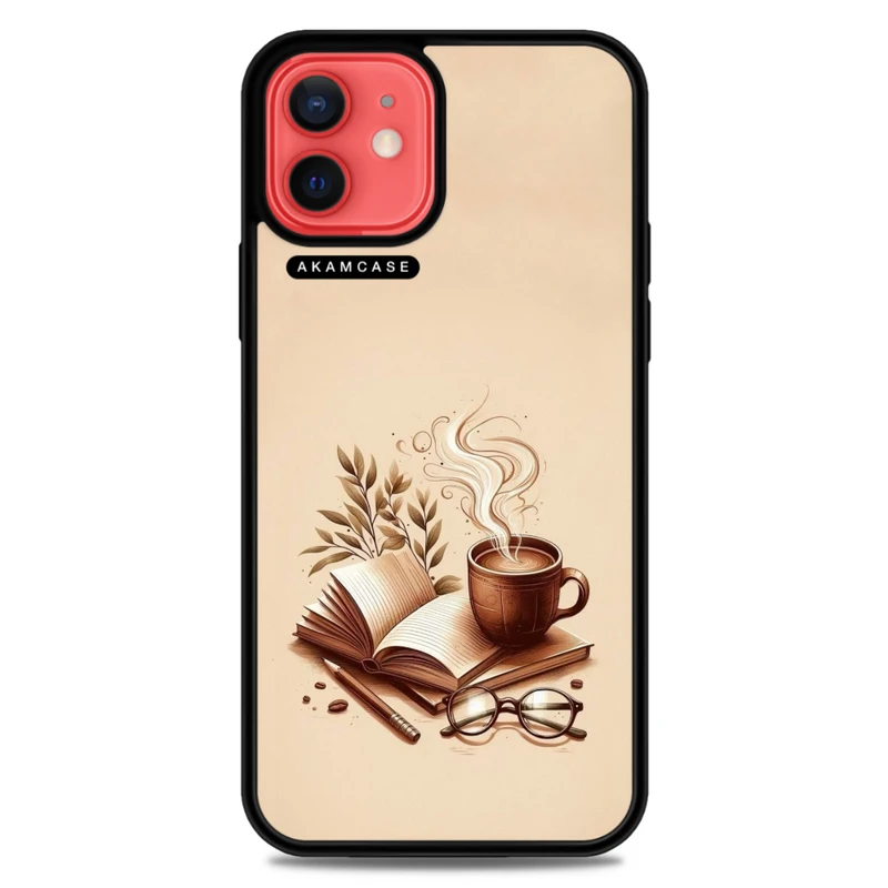 کاور آکام مدل AMC-WA12-COFFEE-4 مناسب برای گوشی موبایل اپل iPhone 12