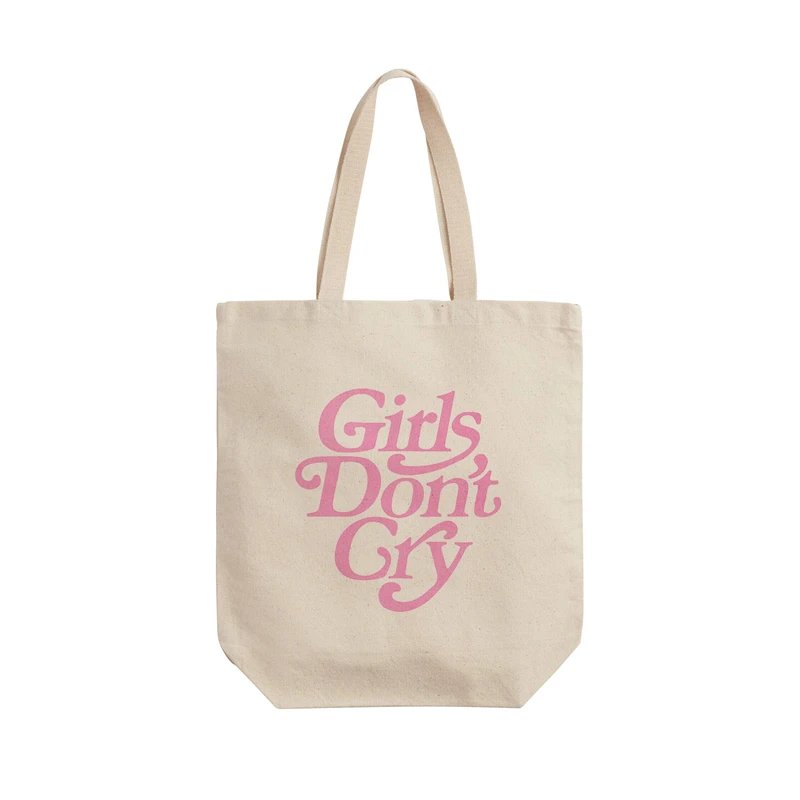 ساک خرید ترمه طراحان ایده مدل دخترا گریه نمی‌کنن کد cfp3103 - L