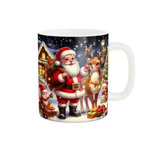 ماگ پادآفرین مدل کریسمس طرح بابانوئل کد p1851