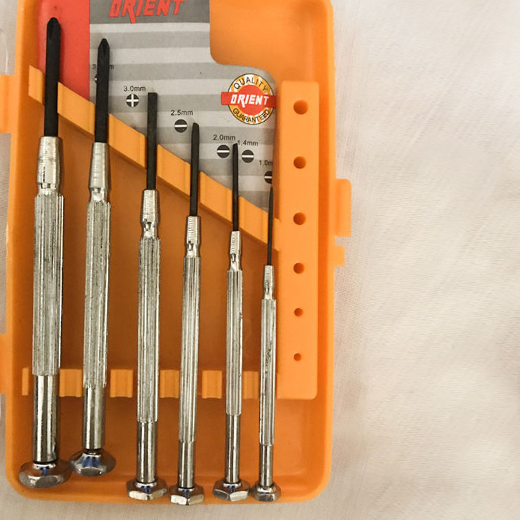 مجموعه 6 عددی پیچ گوشتی ساعتی اورینت کدSTRV0049