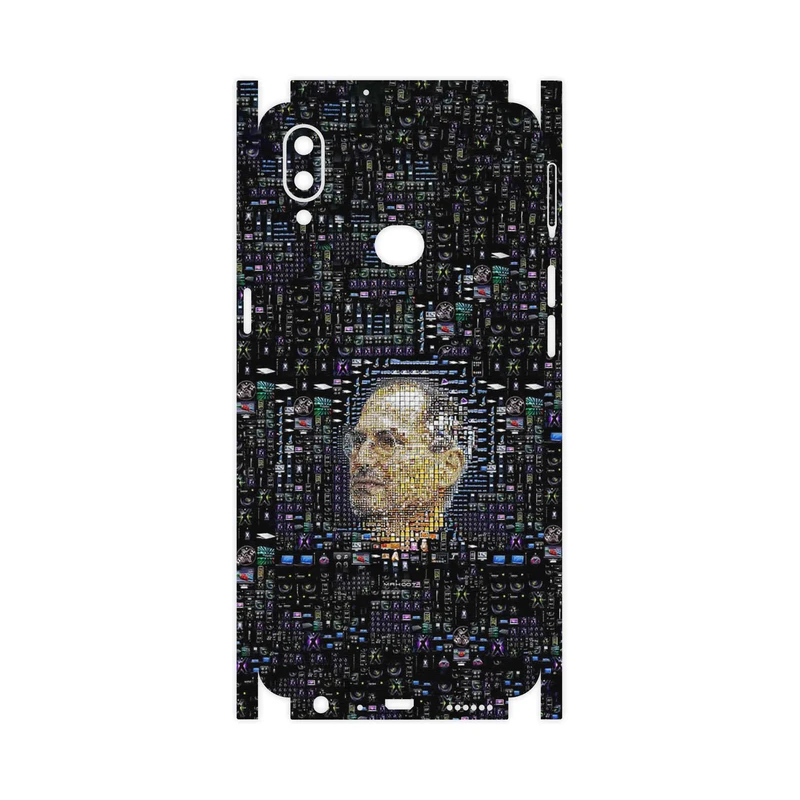 برچسب پوششی ماهوت مدل Collage of Steve Jobs 2-FullSkin مناسب برای گوشی موبایل سامسونگ Galaxy A10s