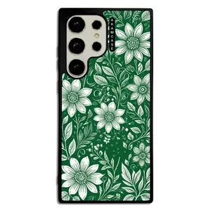 AKAM AMC-WSGS23U-FLOWERS-17 Cover For Samsung Galaxy S23 Ultra