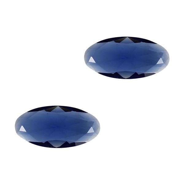 سنگ یاقوت کبود کد D671810 بسته دو عددی 