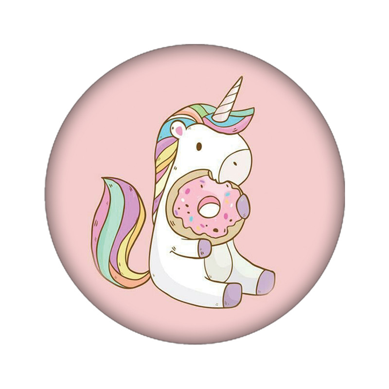 استیکر تزئینی موبایل مدل یونیکورن کد 3669