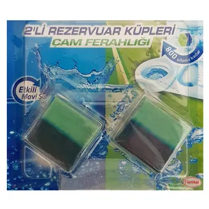 قرص خوشبو کننده توالت فرنگی  مدل B-002 بسته 2 عددی