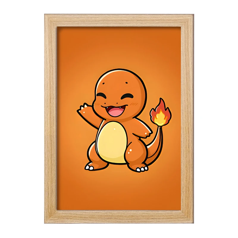 تابلو خندالو مدل انیمه پوکمون (pokemon) کد F9388