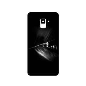 MAHOOT Black Portrait Cover Sticker for Samsung Galaxy A8 Plus 2018