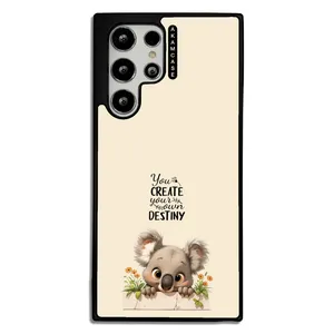AKAM AMC-WSGS22U-ANIMALS QOUTES-27 Cover For Samsung Galaxy S22 Ultra