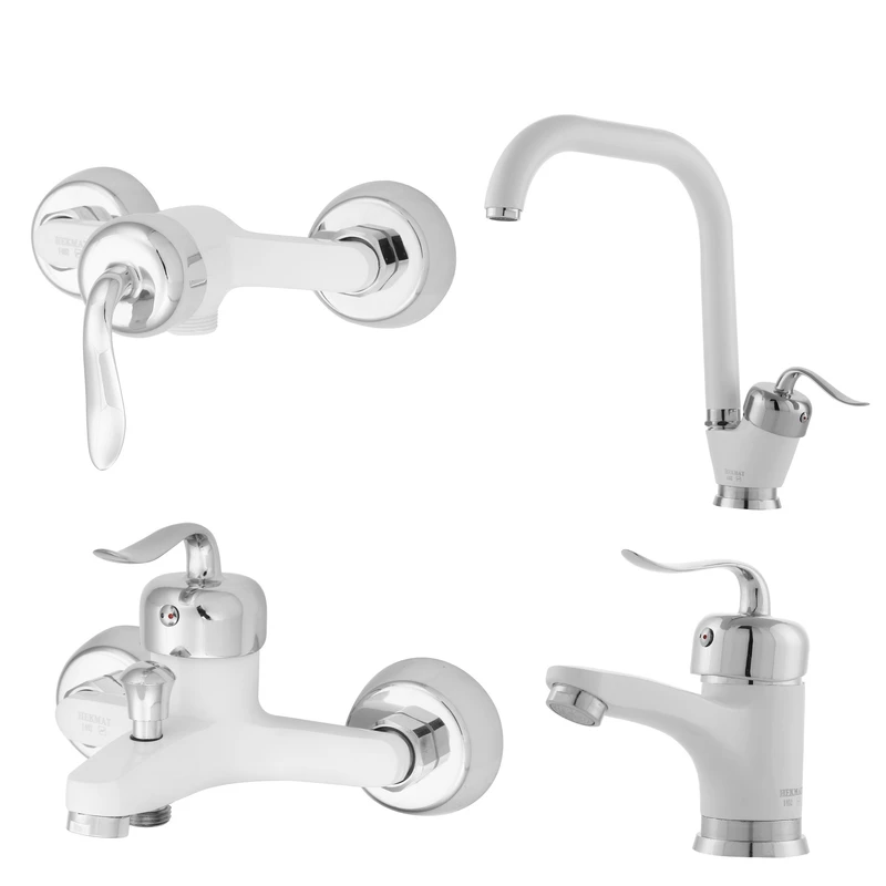 ست شیرآلات حکمت نشان مدل قاصدک SK2 مجموعه 4عددی