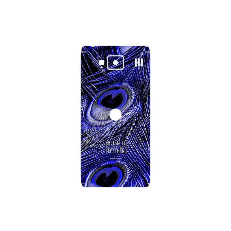 برچسب پوششی ماهوت مدل Purple Feather مناسب برای گوشی موبایل موتورولا Droid Razr HD