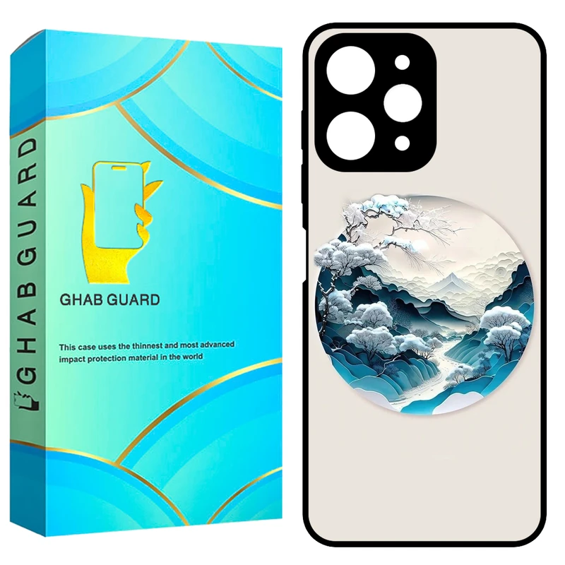 کاور قاب گارد طرح طبیعت مدل GCHPR12 مناسب برای گوشی موبایل شیائومی Redmi 12 4G / Redmi 12 5G / Poco M6 Pro 5G