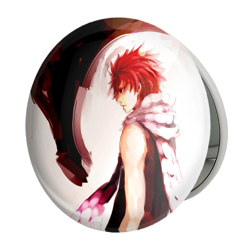آینه جیبی خندالو طرح ناتسو انیمه فری تیل Fairy Tail مدل تاشو کد 16477 