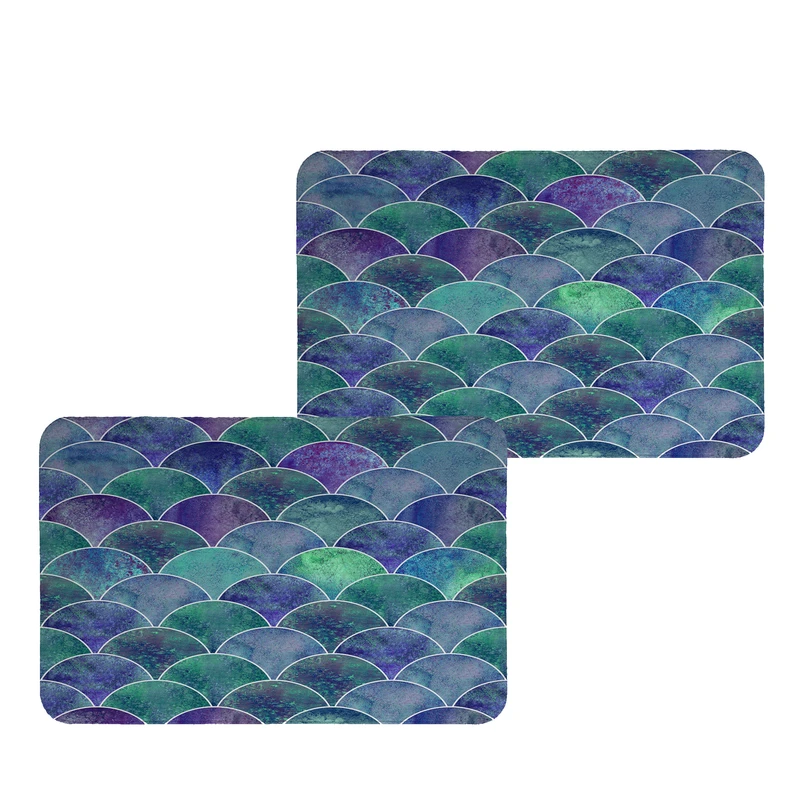 زیربشقابی طرح آبرنگی کد 9190 بسته 2 عددی 