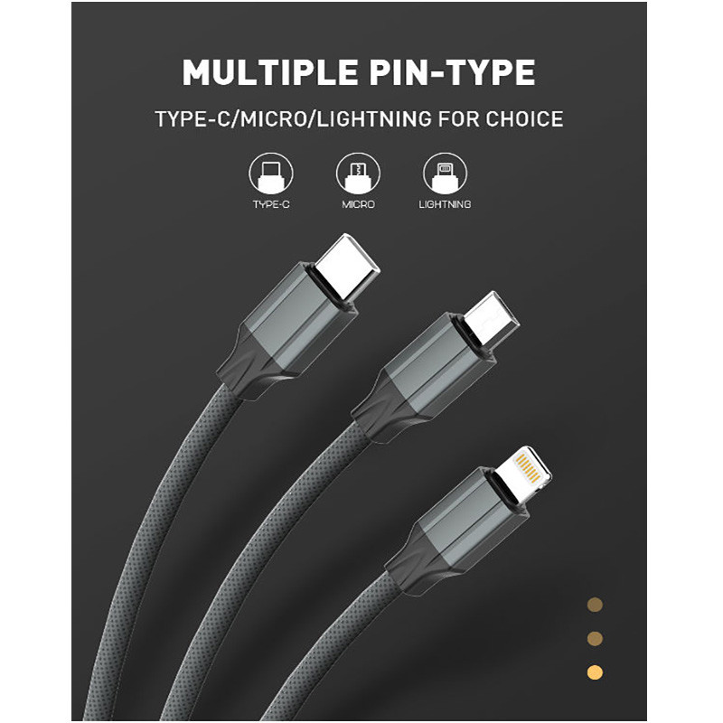 کابل تبدیل USB به USB-C الدینیو مدل LS441 01me طول 1 متر